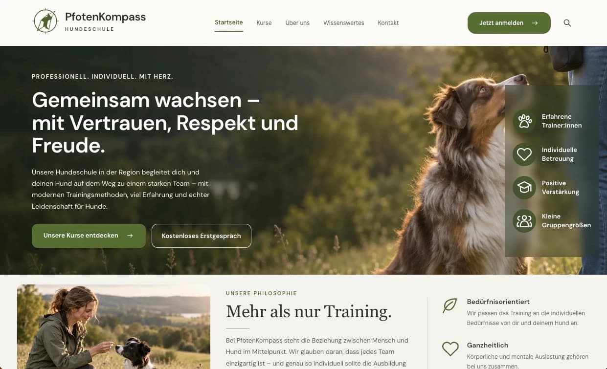 PfotenKompass – Hundeschule